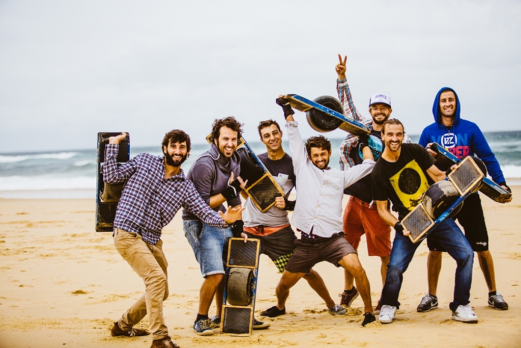 Essai du One Wheel sur la plage