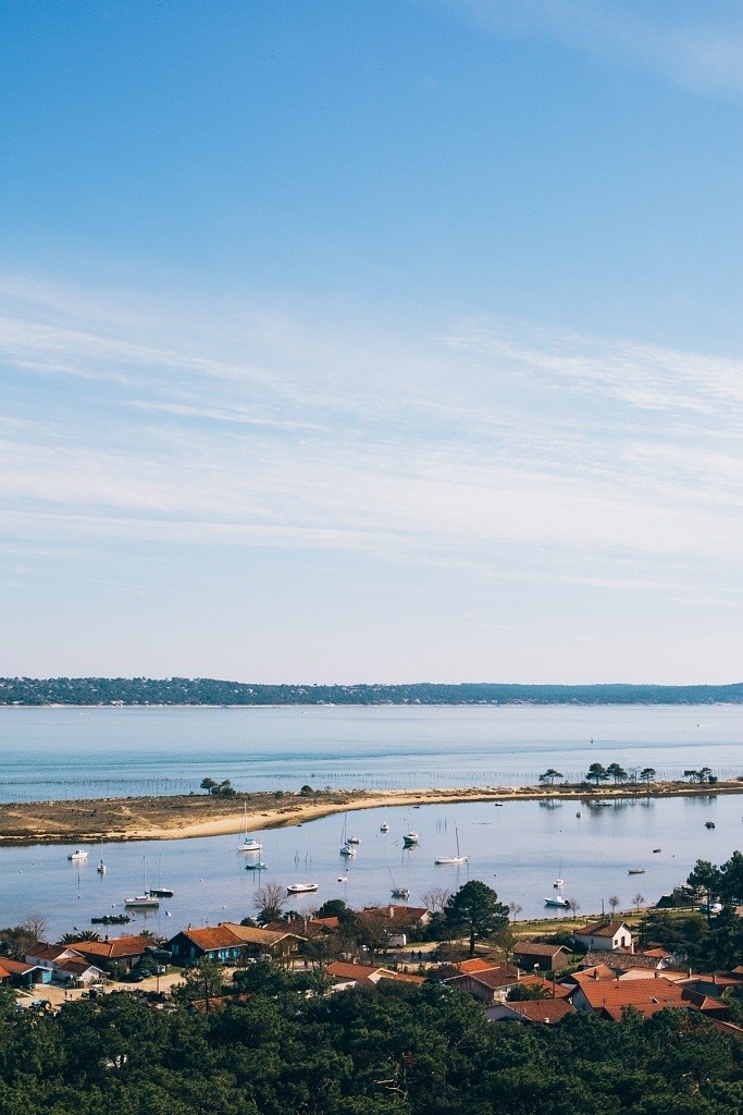 Vue depuis le phare de Cap Ferret