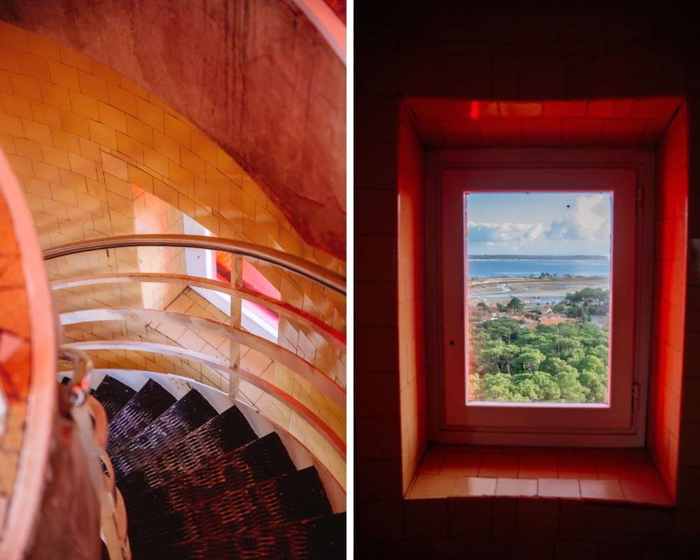 Escalier du phare du Cap Ferret